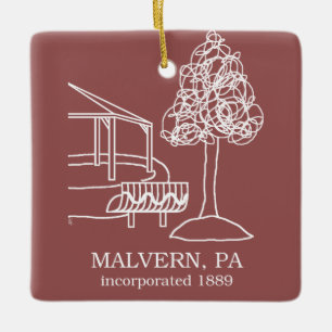Malvern PA - Holiday Ornament