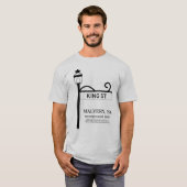 Malvern PA - King Street t shirt (Voorkant volledig)