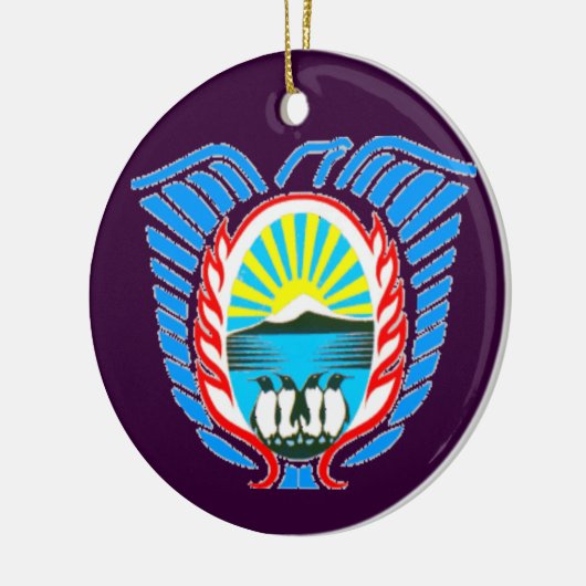 Malvinas Argentina kerstversiering Keramisch Ornament (Links)