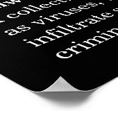 Malware Security Awareness Poster (Hoek)