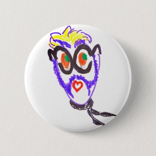 MalWear Self-Portrait Button (Voorkant)
