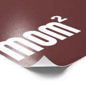 Mam2 Mam kwadraat exponentieel Foto Afdruk (Hoek)