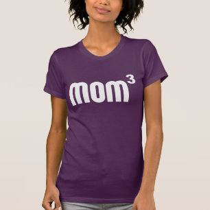 Mam3 Mam heeft exponentieel gesneden T-shirt