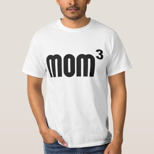 Mam3 Mam heeft exponentieel gesneden T-shirt (Voorkant)