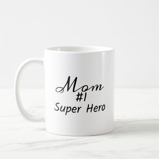 Mam #1 Super Hero Koffiemok (Links)