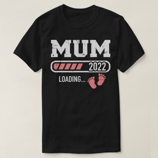 Mam 2022 ladingsbar voor nieuwe moeder t-shirt (Design voorkant)