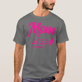 Mam 2023 Lading Zwangerschap Announcement Fut T-shirt