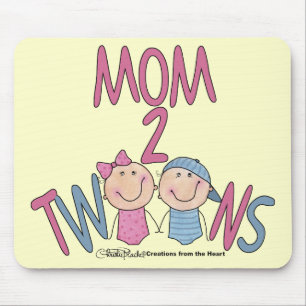 Mam 2 Twins Boy en Girl Muismat