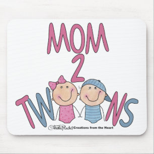 Mam 2 Twins Boy en Girl Muismat
