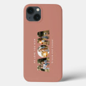 Mam 3 foto modern moederdag verjaardagscadeau Case-Mate iPhone case (Achterkant)