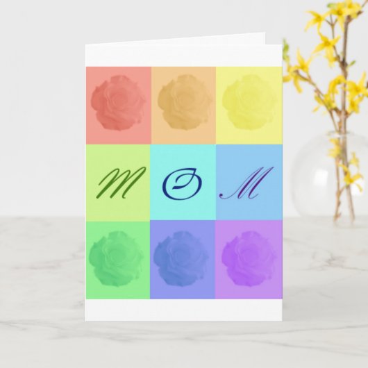 mam 3 kaart (Gele Bloem)