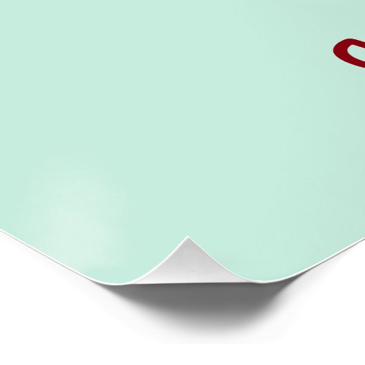 Mam 50th Birthday Poster (Hoek)