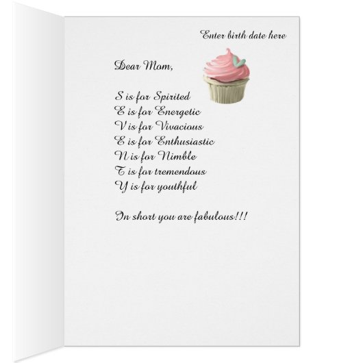 Mam 70th Birthday (Binnen (Rechts))