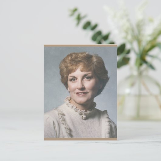 Mam... A. Joyce Swigert Westerfield Elliott Briefkaart (Staand voorkant)