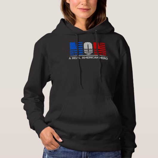 Mam A Real American Hero 1 Hoodie (Voorkant)