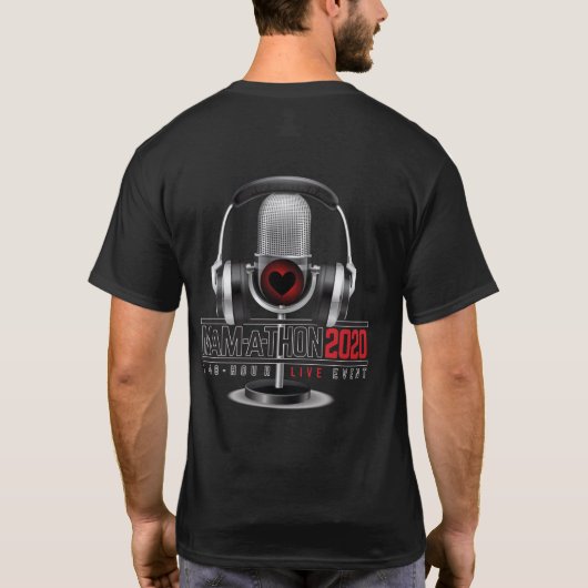 MaM-a-Thon 2020 ILM Ziggi - Donker T-shirt (Achterkant)