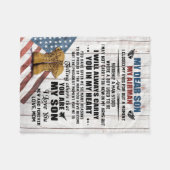 Mam aan mijn lieve zoon AF Fleece Deken (Voorkant (Horizontaal))