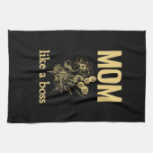 Mam Als een Boss Moederdag Keuken Handdoek (Horizontaal)