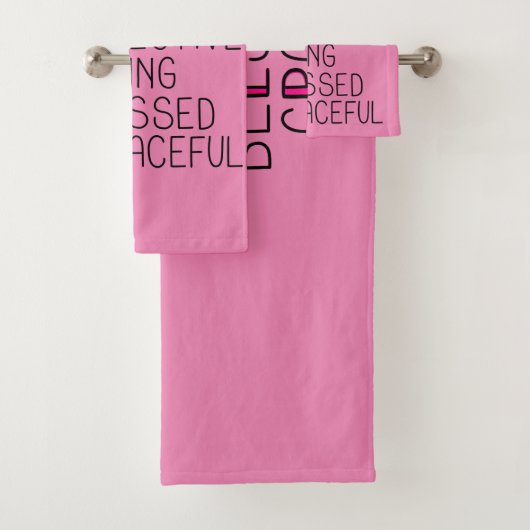 Mam Anagram Verbazingwekkende liefdevolle moeder Bad Handdoek (Insitu)