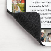 Mam appreciatie | Moederdag 22 Fotocollage Muismat (Hoek)