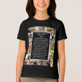 Mam appreciatie | Moederdag 22 Fotocollage Tri-Blend Shirt (Voorkant)