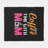 Mam Art Best Coffee Time with Ma Fleece Deken (Voorkant (Horizontaal))