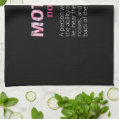 Mam Art Floral Moeder Definition Theedoek (Gevouwen)