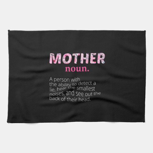 Mam Art Floral Moeder Definition Theedoek (Horizontaal)