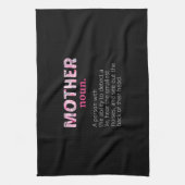Mam Art Floral Moeder Definition Theedoek (Verticaal)