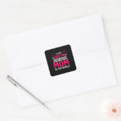 Mam Art God gaf me de beste moeder Vierkante Sticker (Envelop)