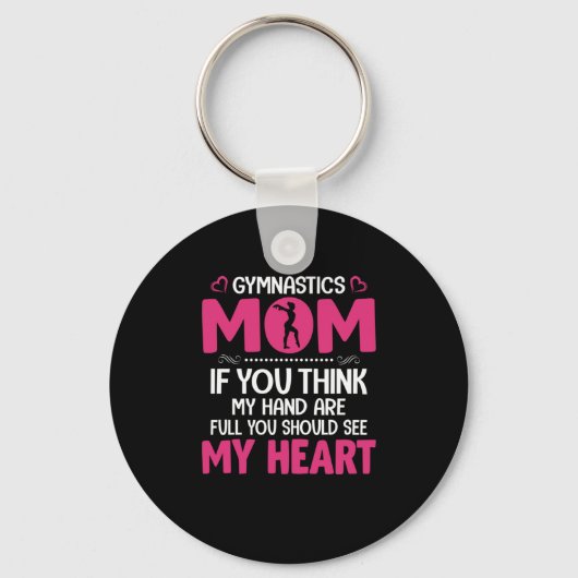 Mam Art Gymnastics Mam Sleutelhanger (Voorkant)