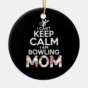 Mam Art ik ben Bowling mama Keramisch Ornament