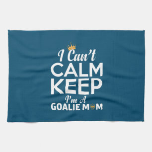 Mam Art, ik ben een Goalie Mam Theedoek