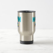 Mam Autisme Awareness Travel Mug Reisbeker (Center)