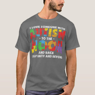 Mam Autistic Kinder Autism Awareness Moeder Gift T-shirt