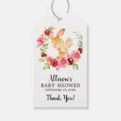 Mam & Baby Bunny Shower Favor Gift Label Cadeaulabel (Voorkant)