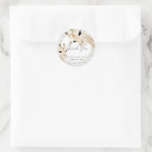 Mam & Baby Giraffe Baby shower Sticker (Tas)