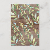 Mam & Baby Moose Baby shower Boek voor Baby Kaart (Achterkant)