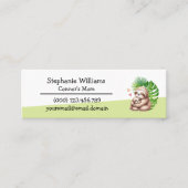 Mam & Baby Sloth Mama Playdate Mini Belkaart Contactkaartje (Voorkant)