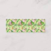 Mam & Baby Sloth Mama Playdate Mini Belkaart Contactkaartje (Achterkant)