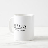 Mam Balls Koffiemok (Voorkant links)