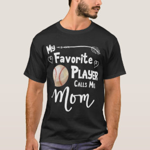 Mam Baseball Softball-game Fan Sportfavoriete Pla T-shirt