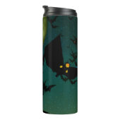 Mam, Bat en Moon Halloween Thermosbeker (Geroteerd rechts)
