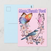 Mam, bedankt! briefkaart (Voorkant / Achterkant)