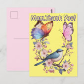Mam, bedankt! briefkaart (Voorkant / Achterkant)
