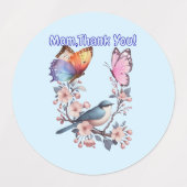 Mam, Bedankt! Labels (Design 2)