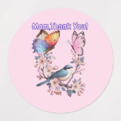 Mam, Bedankt! Labels (Design 1)