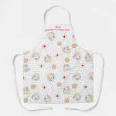 Mam Best Cookie Baker All-Over Print Apron Schort (Voorkant)