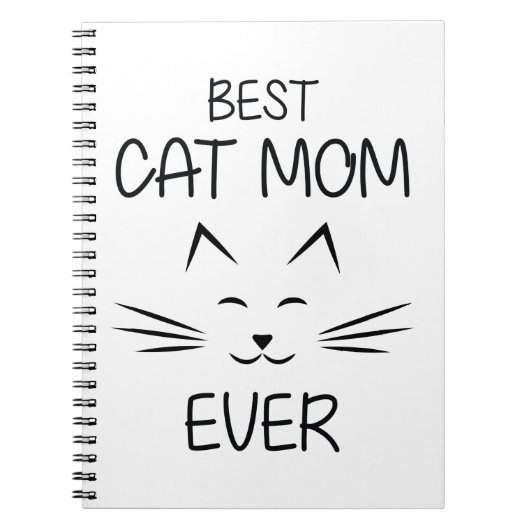 Mam - Beste katmam ooit Notitieboek (Voorkant)