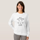 Mam - Beste katmam ooit T-shirt (Voorkant volledig)